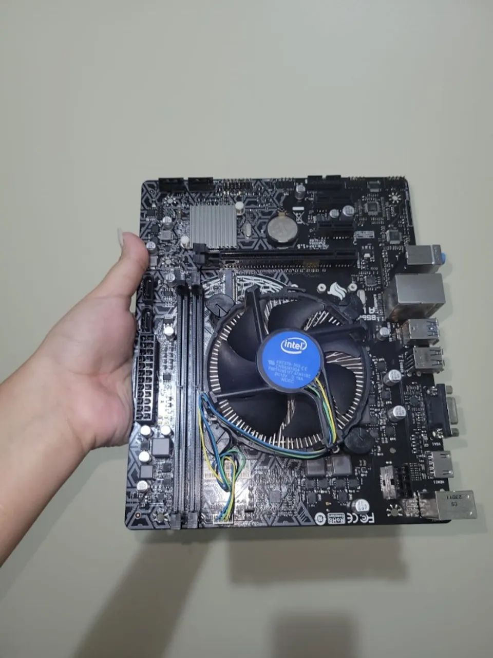 Kit Placa Mãe + Processador (Pichau Alphard B560M-T -- i5 10400f) - Foto 3