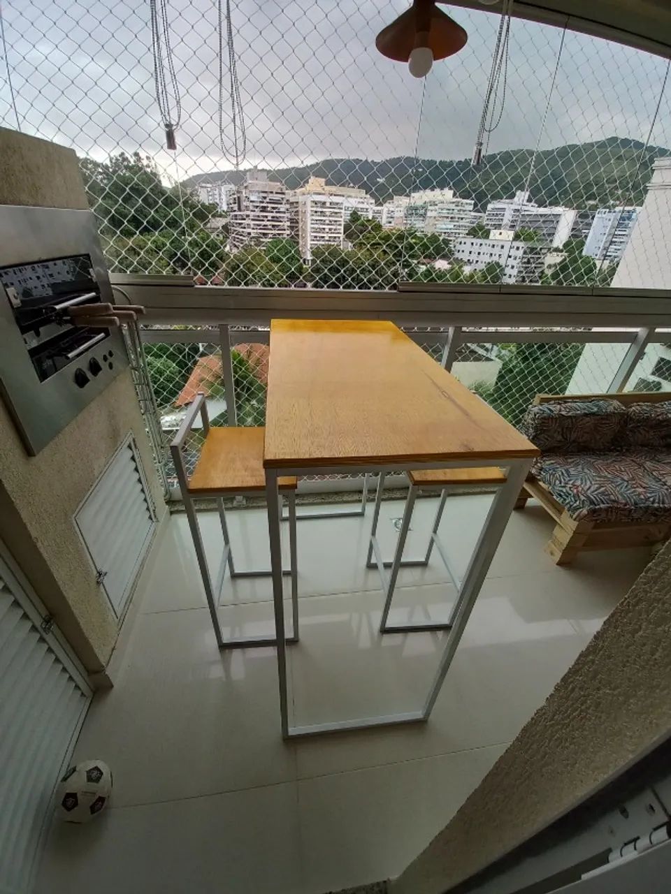 Balcão com duas banquetas industrial - Foto 4