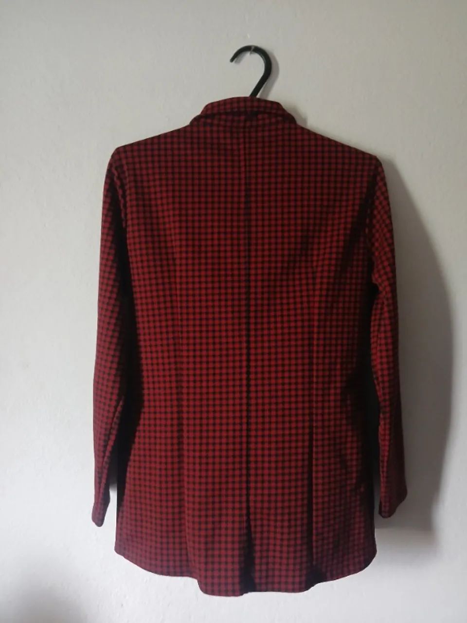 Blazer Xadrez vermelho feminino - Foto 2