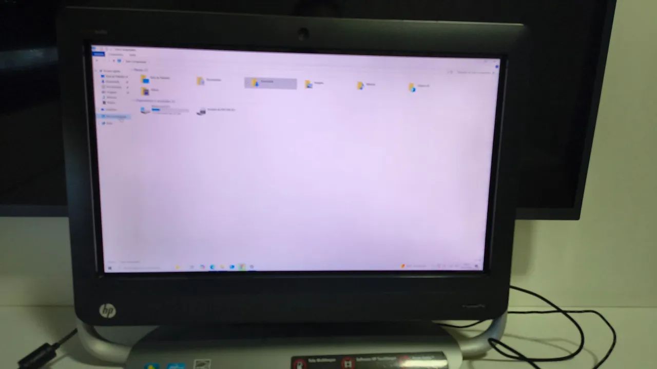 Pc HP ALL-in-ONE i5 8gb SSD 248