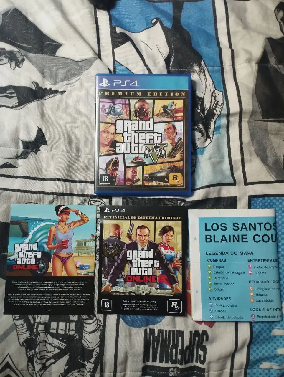 GTA 5 com mapa e kit de esquema criminal 