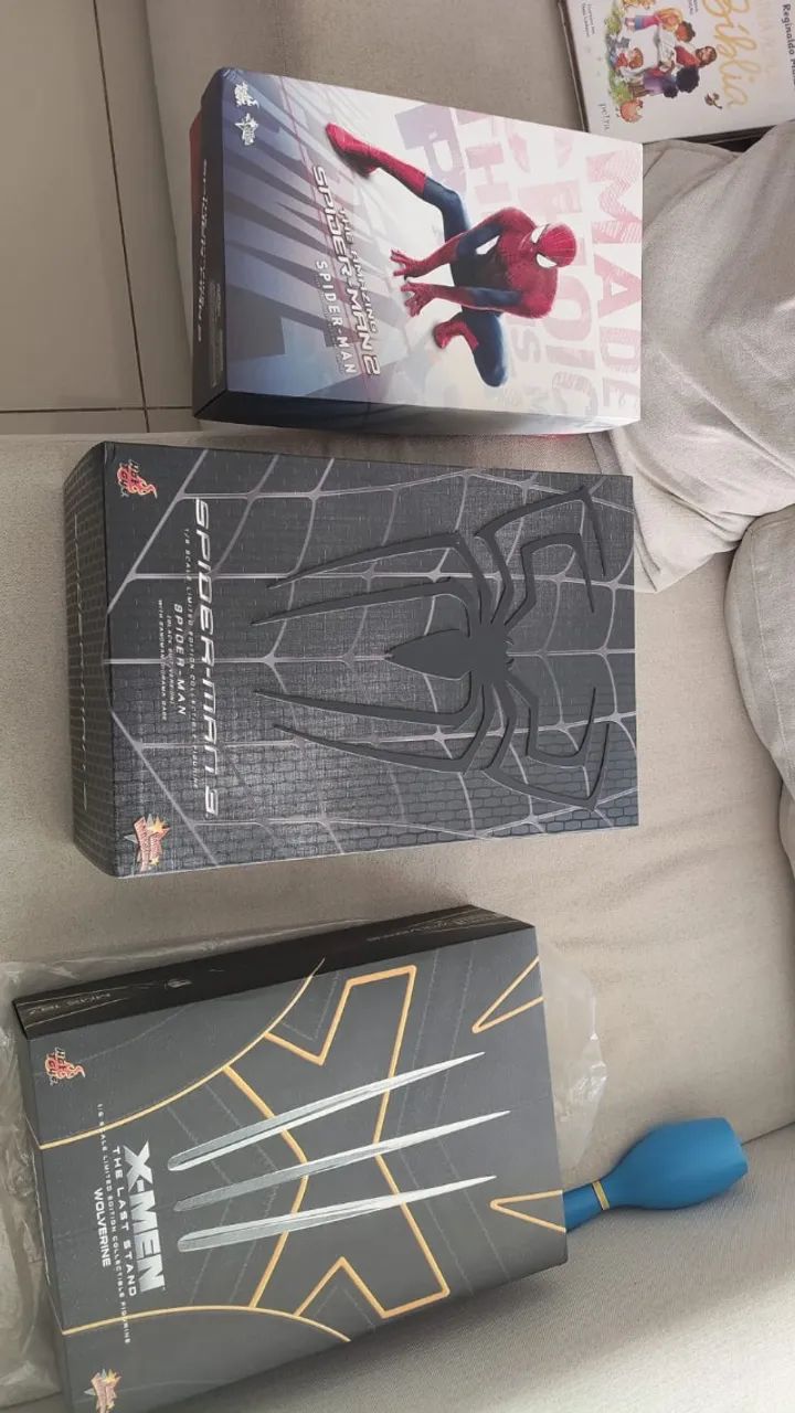 Spider Man 2 - Diorama + head customizada com fios. Hot Toys 1/6 - Foto 4