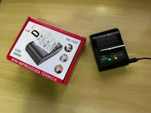 Mini Impressora Térmica 58mm Kapbom KA-1445 - Foto 3