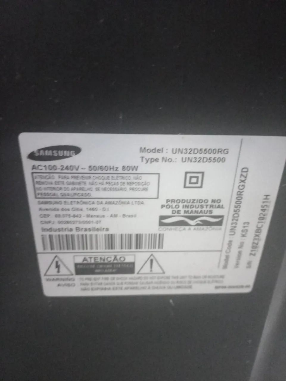 TV SAMSUNG 32 POLEGADAS.(precisa consertar) - Foto 4