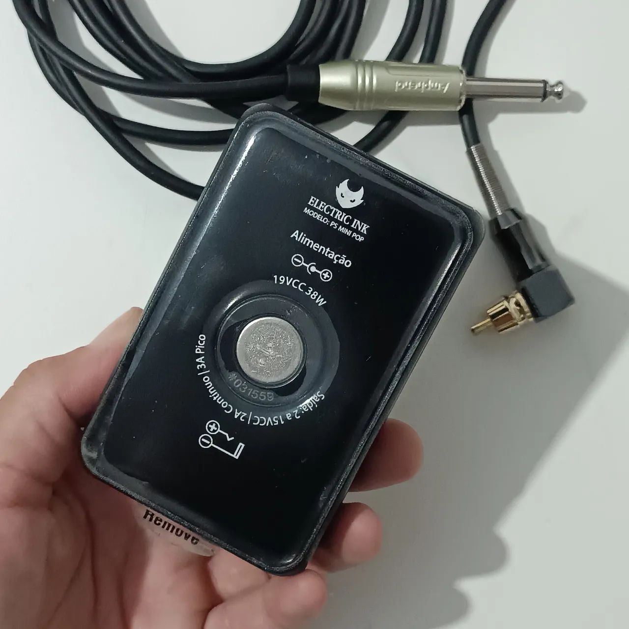 Electra pop pro + cabo RCA ângulo 90 + fonte ps mini Electra ink  - Foto 4