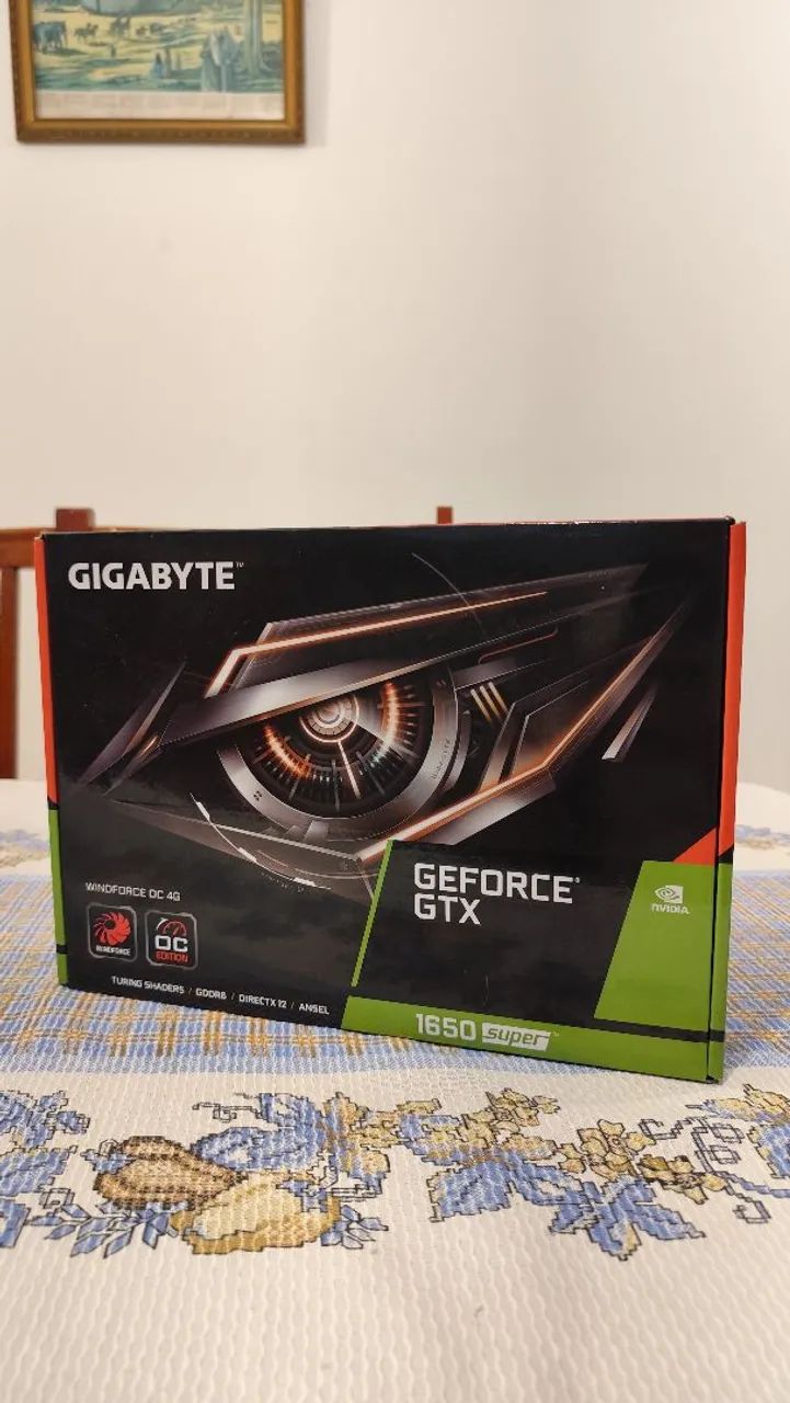 Placa de Video Gigabyte GTX 1650 SUPER