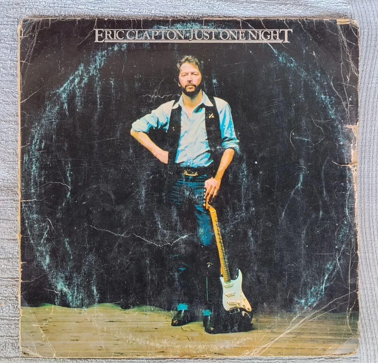 lp disco de vinil Eric clapton just one night toca disco radiola vitrola som antigo 3x1 