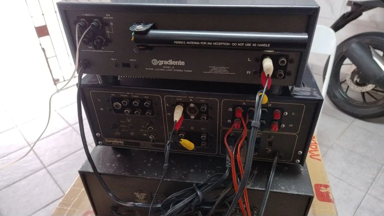 GRADIENTE Amplificador e Tuner  - Foto 4