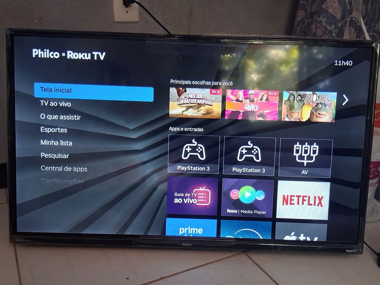 Vendo televisão esmart 32 polegadas 