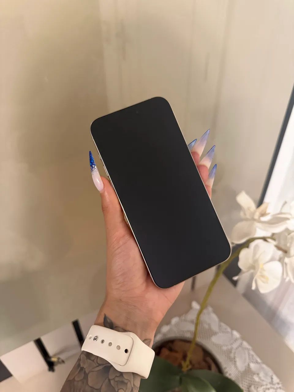 iPhone 15 Pro Max 512gb Titânio Branco - Celulares e Smartphones