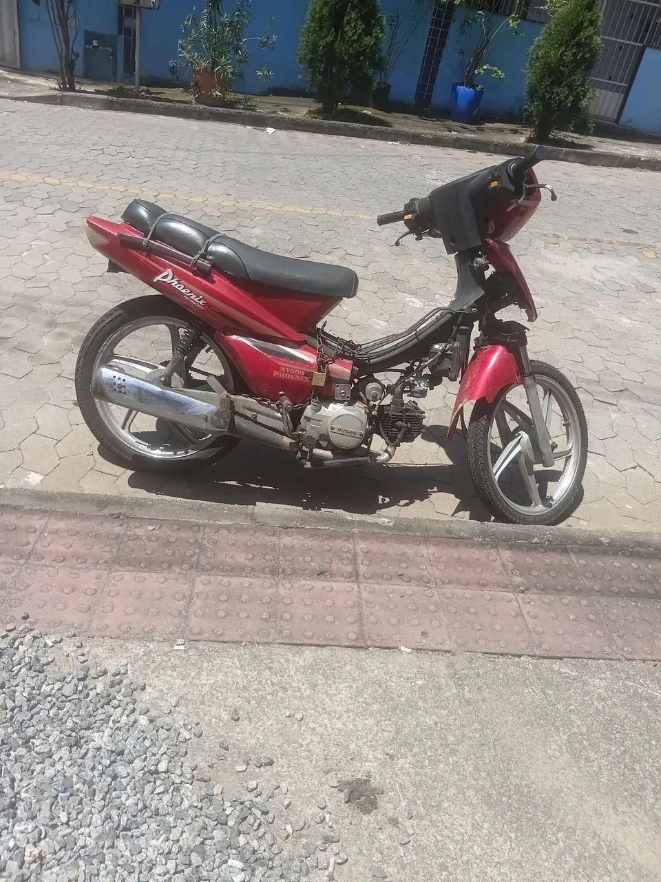 Moto esta andando 