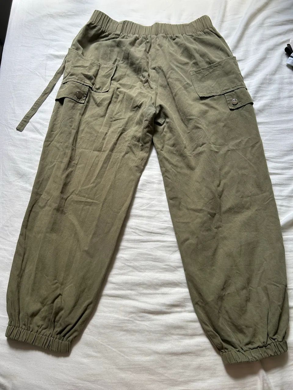 Calça verde exército G feminina - Foto 5