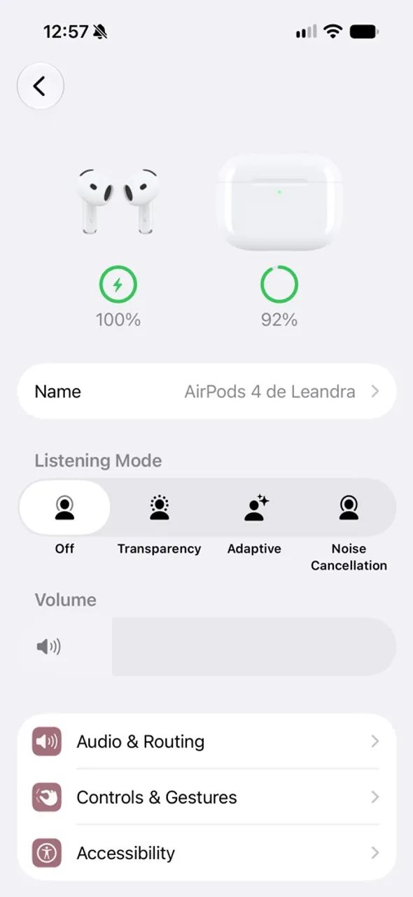 Apple Airpods 4 ANC Branco - Fones de Ouvido - Itatiaiuçu