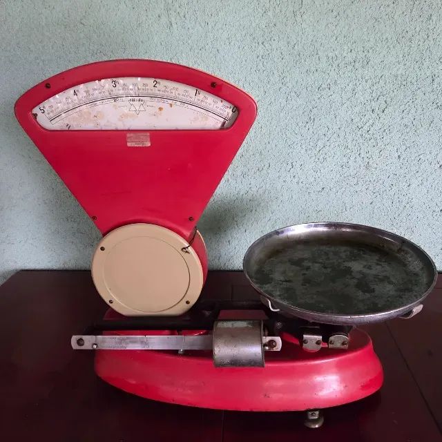 Balança Antiga Retro - Frisola - Vermelha (Usado) - Foto 2