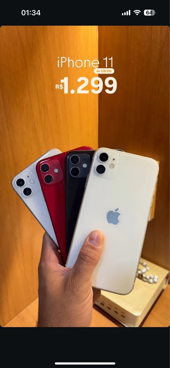 iPhone 11 256gb/128gb/ 64gb - Celulares e Smartphones - Bessa