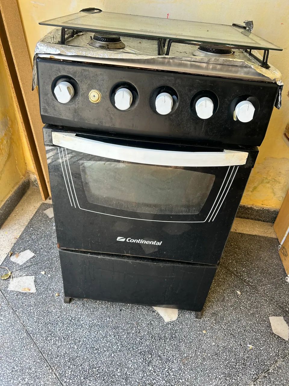 Fogão conservado