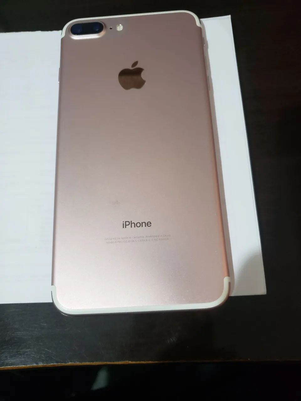 Iphone 7 Plus - Branco - 128GB - Super Conservado - Foto 3