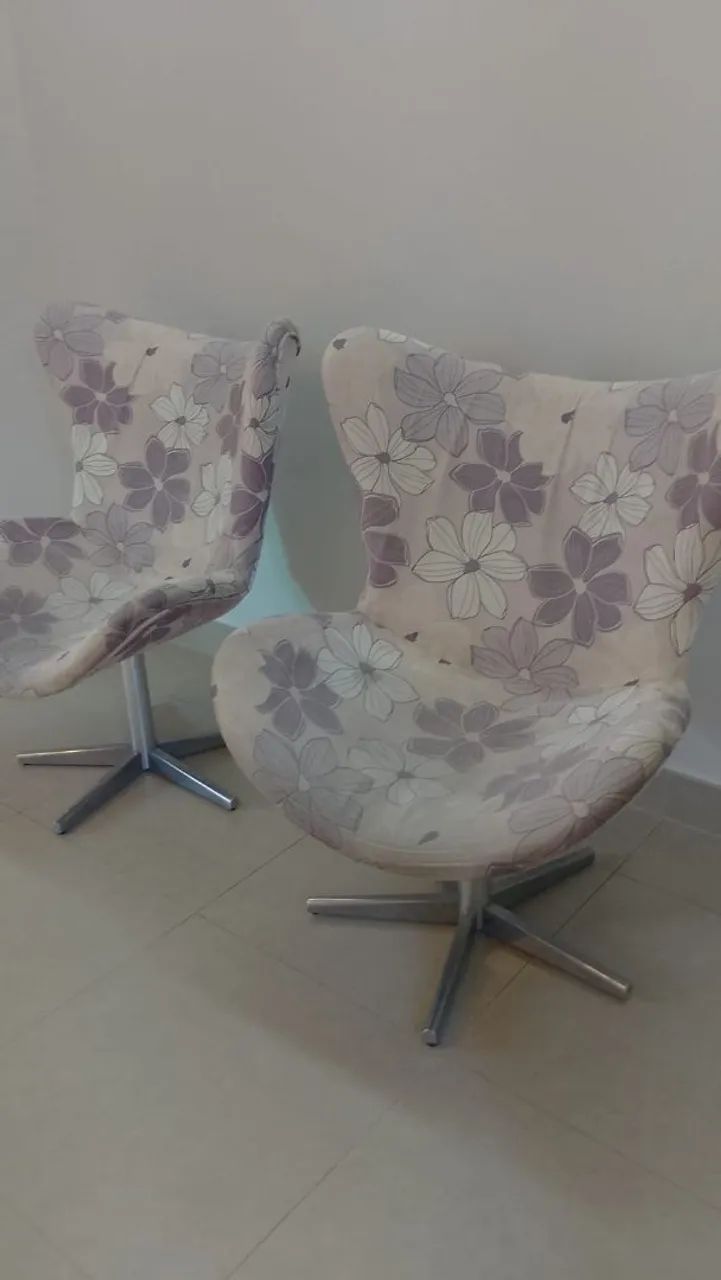 Par de poltronas giratórias  - Foto 2