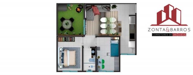 Apartamento à venda com 2 dormitórios em Estados, Fazenda rio grande cod:AP00003 - Foto 14