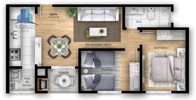 Excelente apartamento em Pinhais - Foto 2