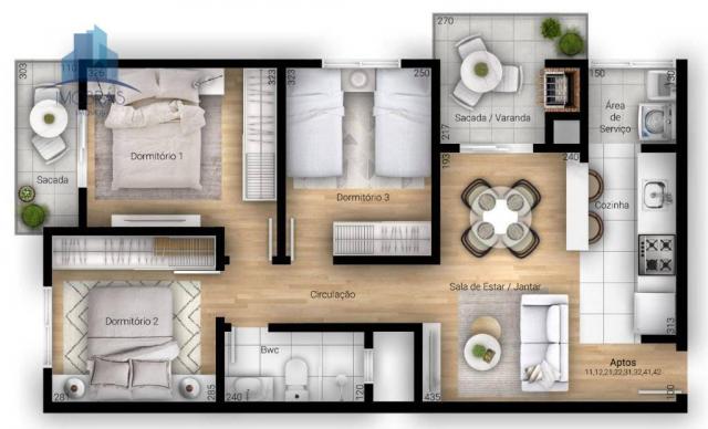 Excelente apartamento em Pinhais - Foto 8