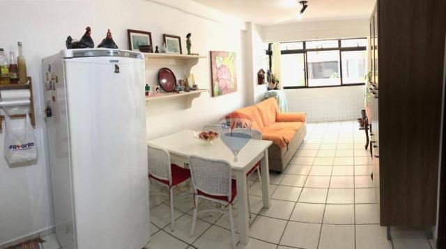 Apartamento com 1 dormitório à venda, 41 m² por r$ 230.000,00 - ponta negra - natal/rn - Foto 3