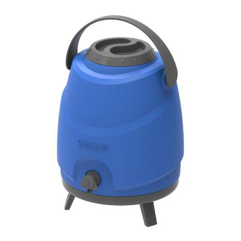 Garrafa Botijão Térmico com Tripé Retrátil Aspen 9 Litros Azul Soprano - Foto 3