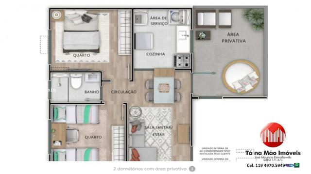Apartamento para venda em mogi das cruzes, vila são paulo, 2 dormitórios, 1 banheiro, 1 va - Foto 13