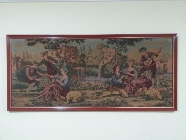Quadro em tapeçaria GOBELIN