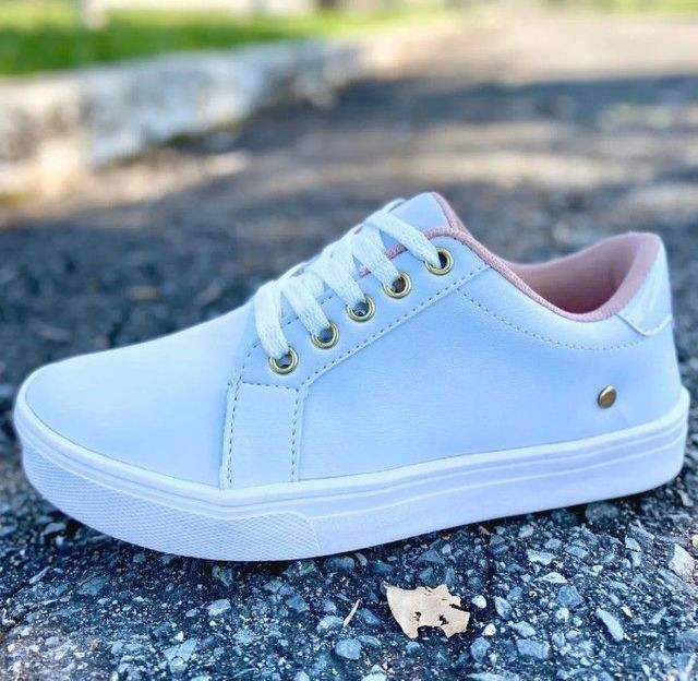 Tenis Feminino Casual Sapatenis Feminino Original Leve Vinny - Foto 6