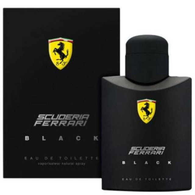 Perfume Ferrari Black Masculino 125ml Eau De Toilette