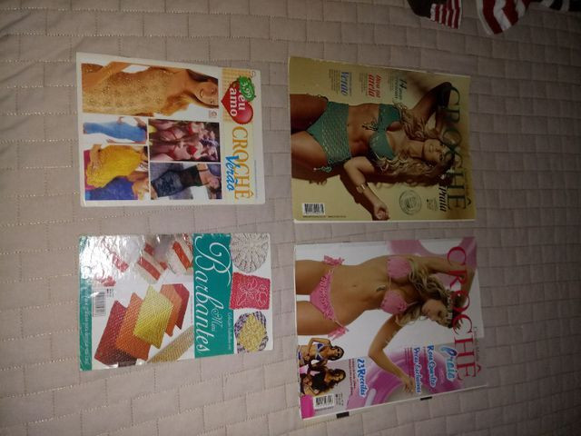 Revistas de crochê variadas - Foto 3