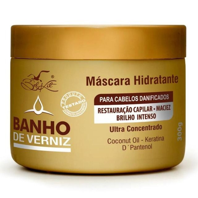 Kit Hidratação Banho De Verniz + Mini Chapinha - Foto 3