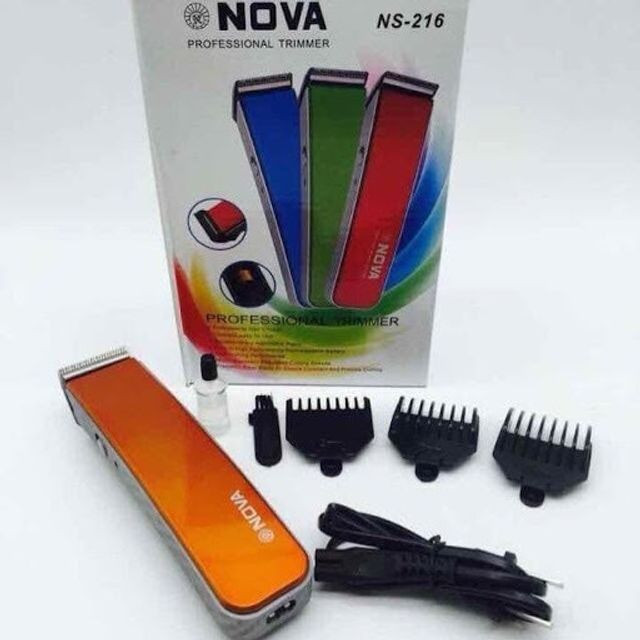 Máquina De Cortar Cabelo E Barbeador Recarregável - Ns-216 - Foto 3