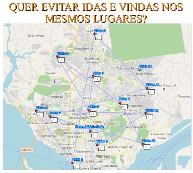 Criação de rotas para múltiplos destinos - Foto 2