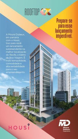 Lançamento Moura Dubeux, Boa Viagem, flat, oportunidade - APM