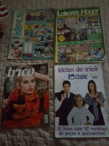 Revistas de trico variadas