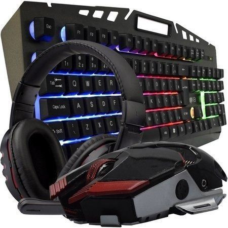 Kit Gamer - Teclado, Mouse e Fone Gamer - Foto 2