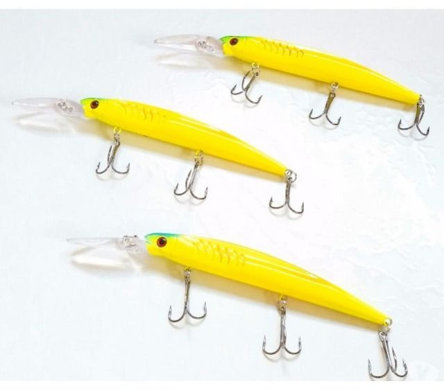 Isca Artificial de Pesca Minnow 6060 (14 cm) & (16 g) - Foto 3
