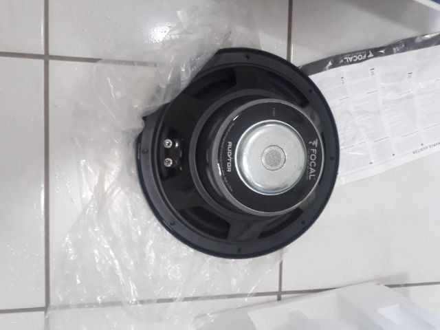 Subwoofer focal auditor de 12 novo aceito cartao - Foto 3