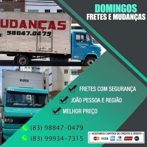 Mudanças e fretes aceito cartão
