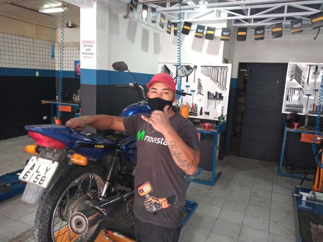 Vaga mecânico de moto com experiência