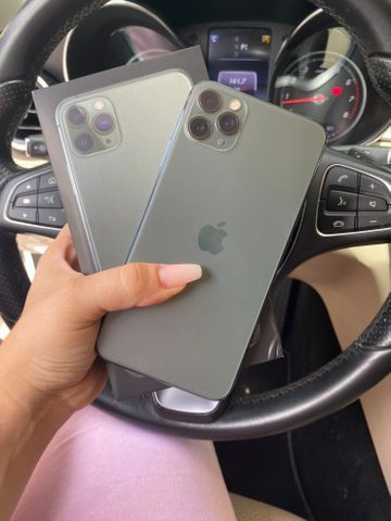 IPhone 11 pro max de 256Gb Verde meia noite - Foto 3