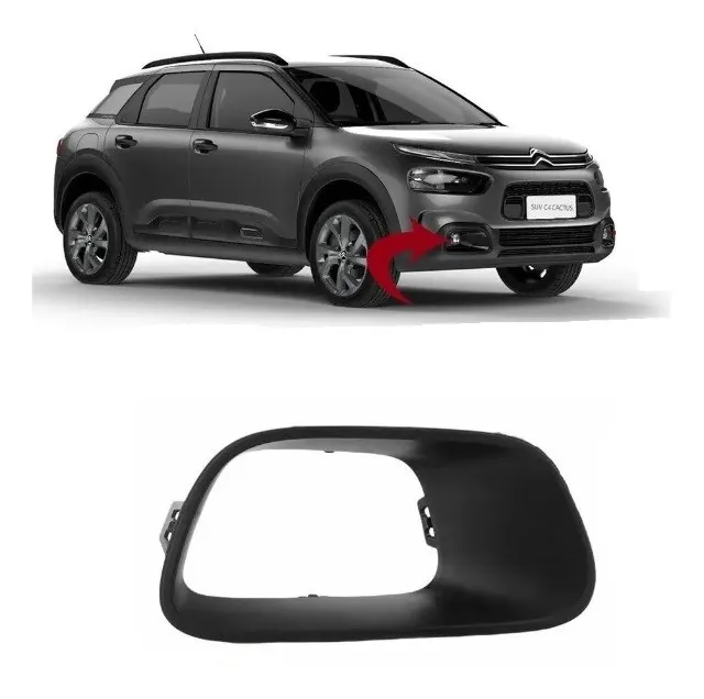 Grade Moldura Milha Com Furo cactus 2018 2019 2020 Direito