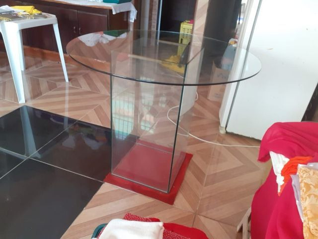 Mesa de vidro redonda - Foto 2