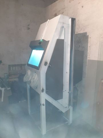 Maquina de jato de areia