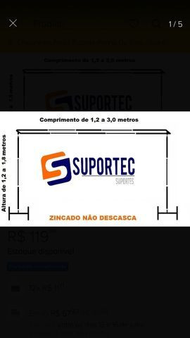 200$ Suportes para banner e balões de festas - Foto 2