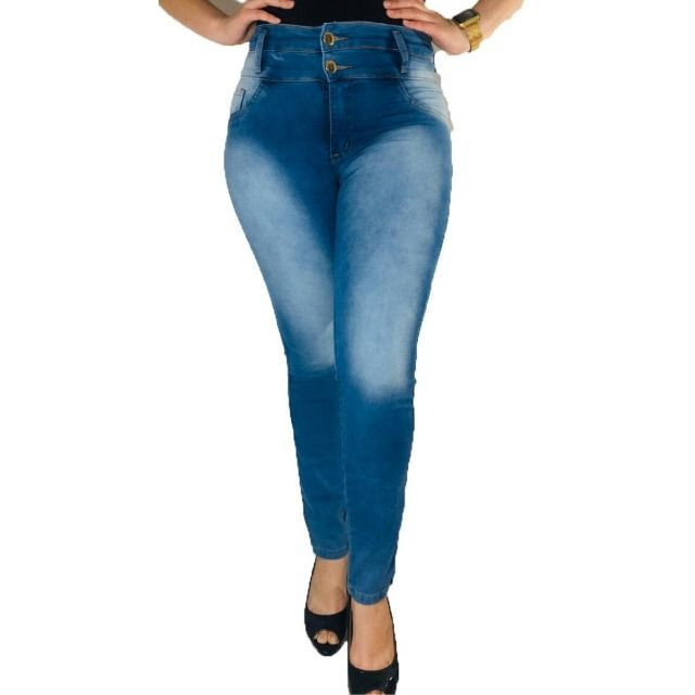 Kit 8 Calças Jeans Femininas - Para revenda - Foto 4