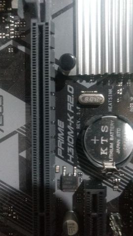 Placa mãe asus H310M-K R2.0 (defeito) - Foto 2