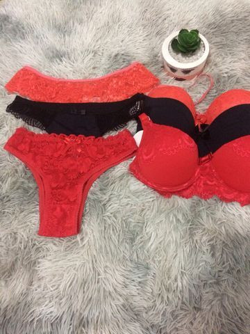 PROMOÇÃO 3 conjuntos de calcinha e sutiã - Foto 3